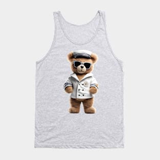 Sailor Teddy Bear Tank Top